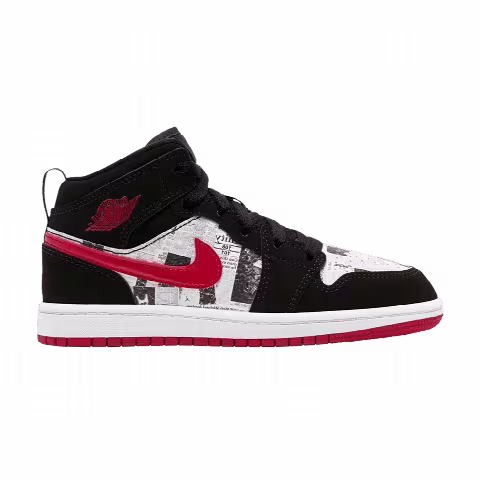 Air Jordan 1 Mid SE PS 'Newspaper Air Times'