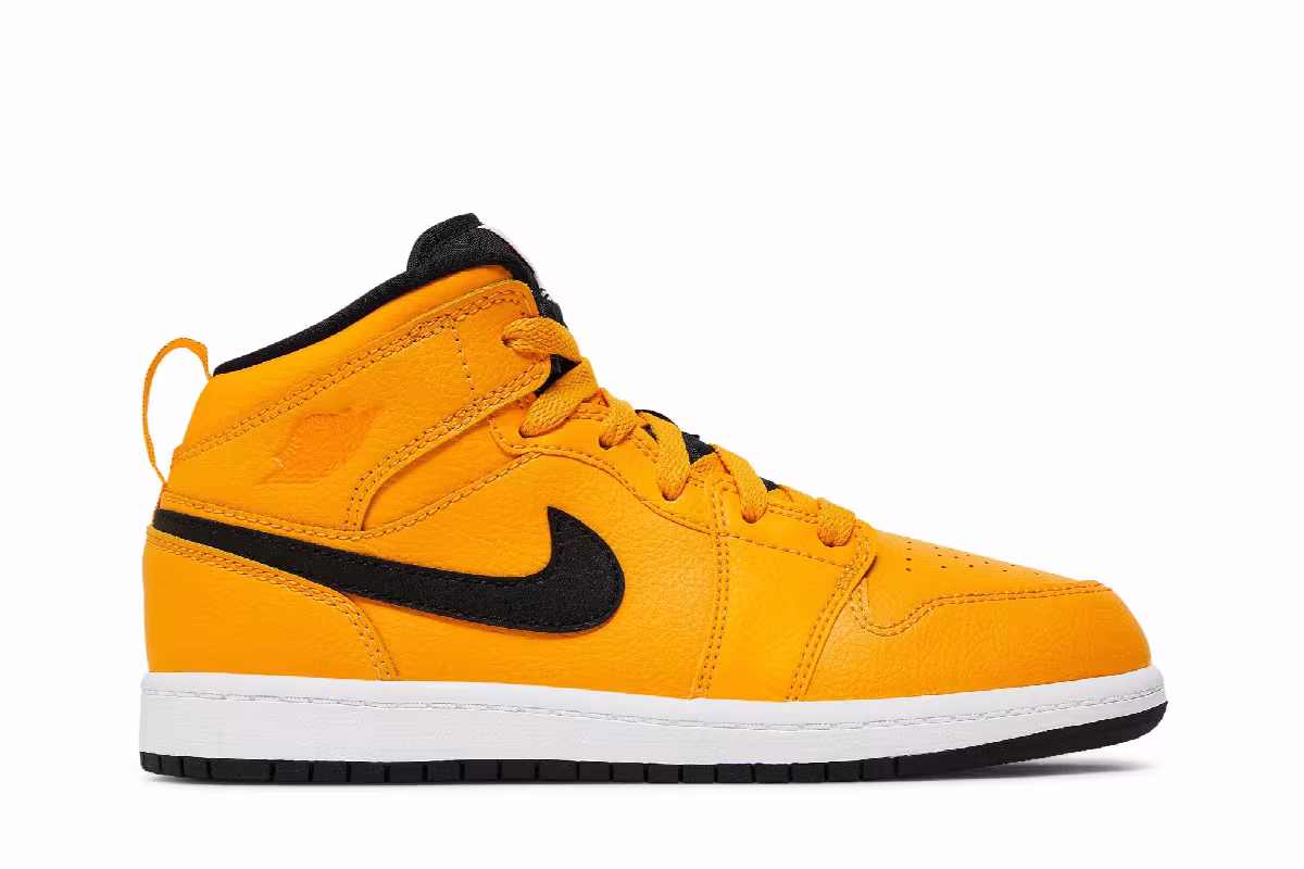 Air Jordan 1 Mid PS University Gold, view 2