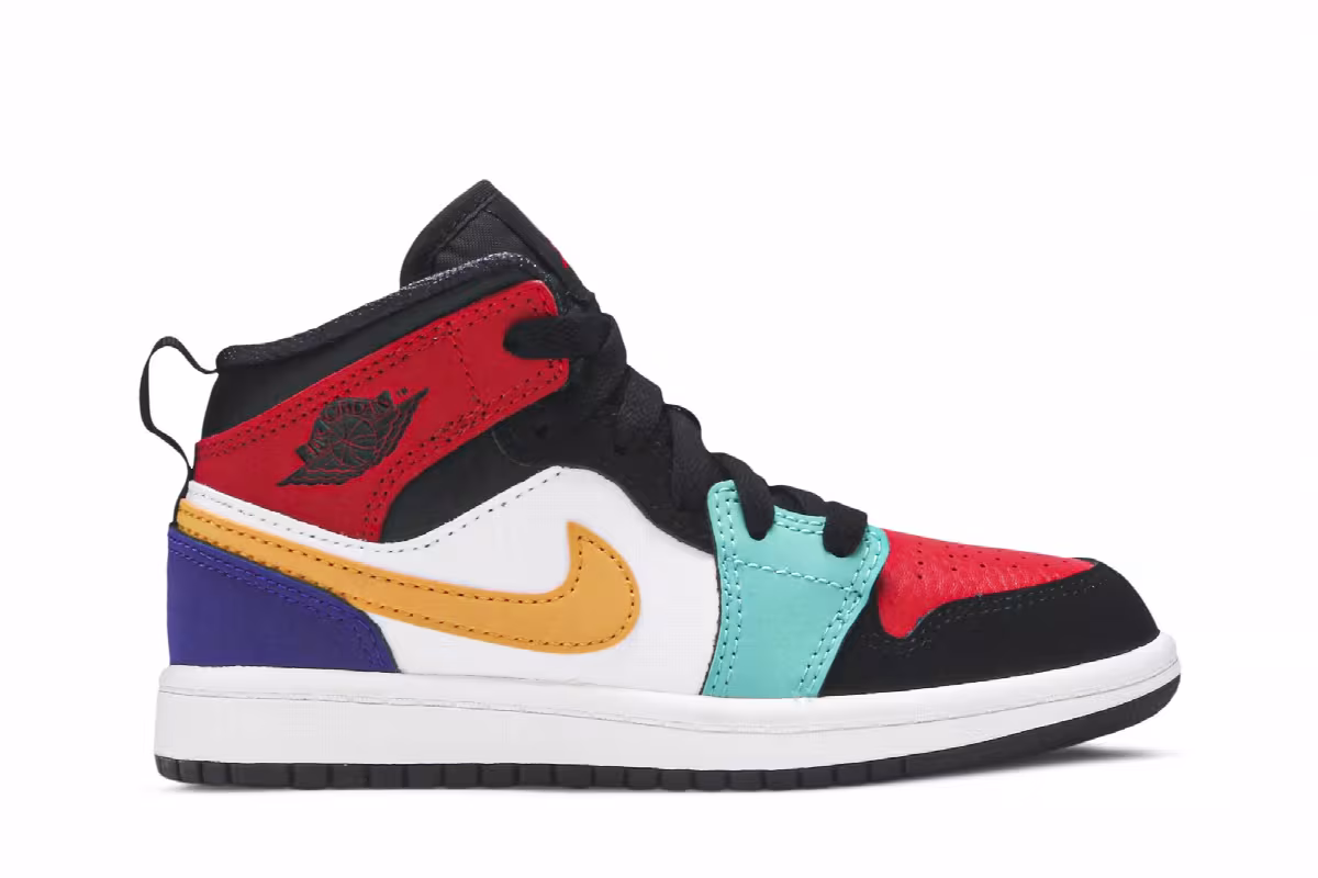 Air Jordan 1 Mid PS Multi-Color, view 2