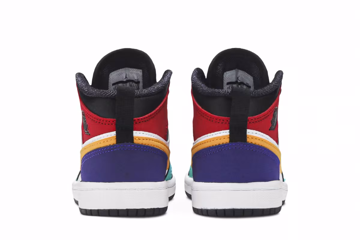 Air Jordan 1 Mid PS Multi-Color, view 7