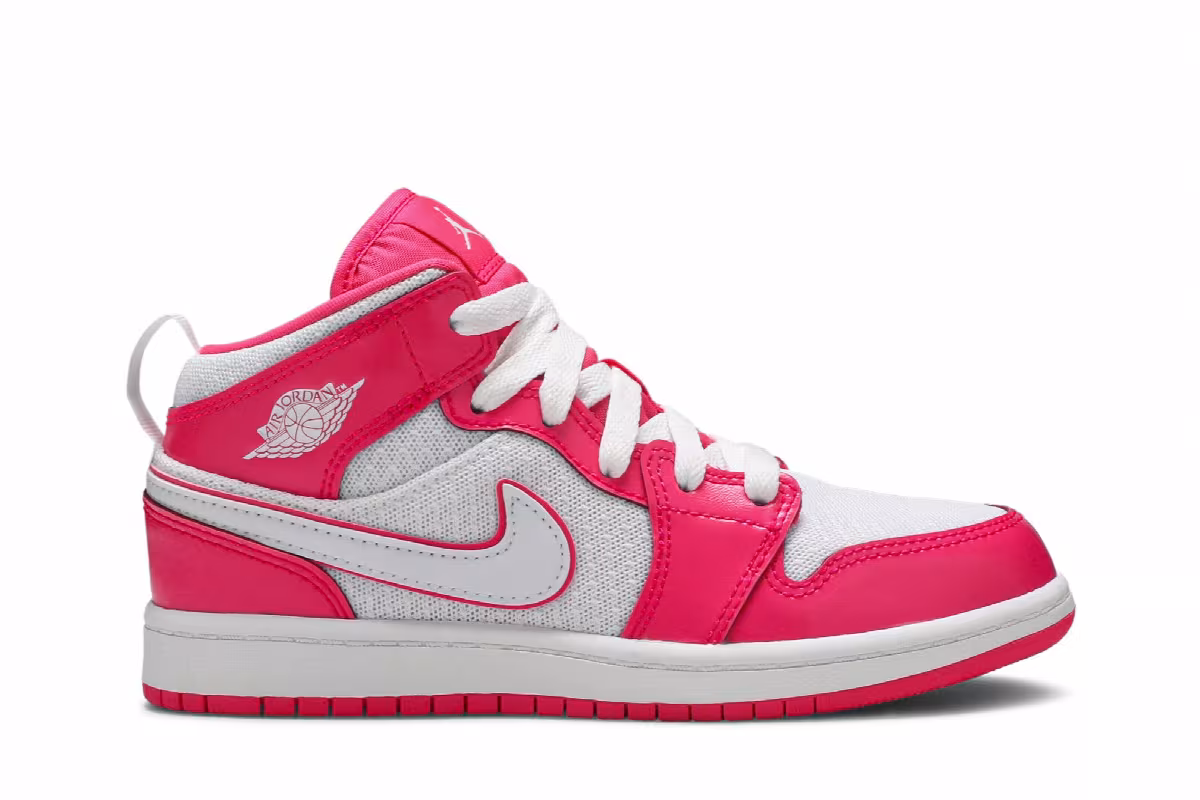Air Jordan 1 Mid PS Hyper Pink, view 2