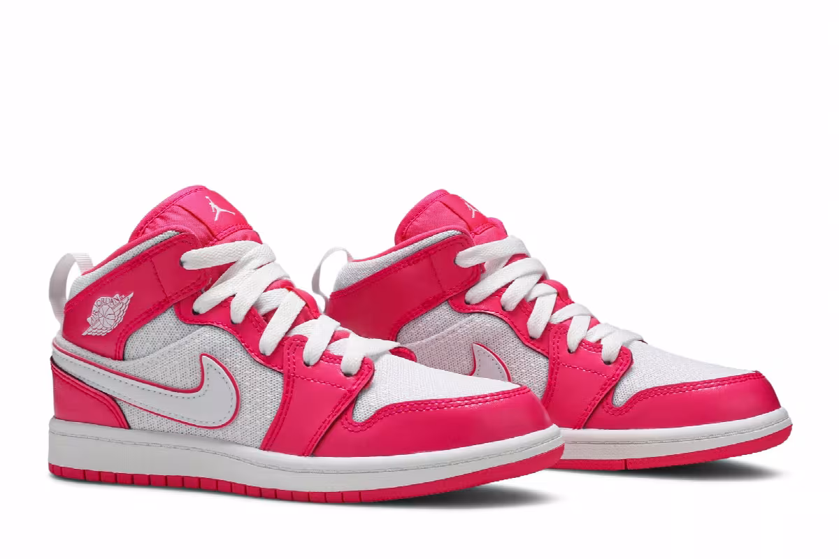 Air Jordan 1 Mid PS Hyper Pink, view 9