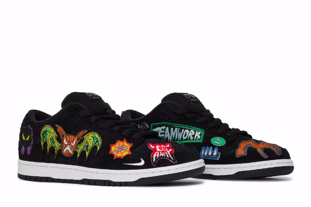 Neckface x Nike Dunk Low Pro SB, view 9