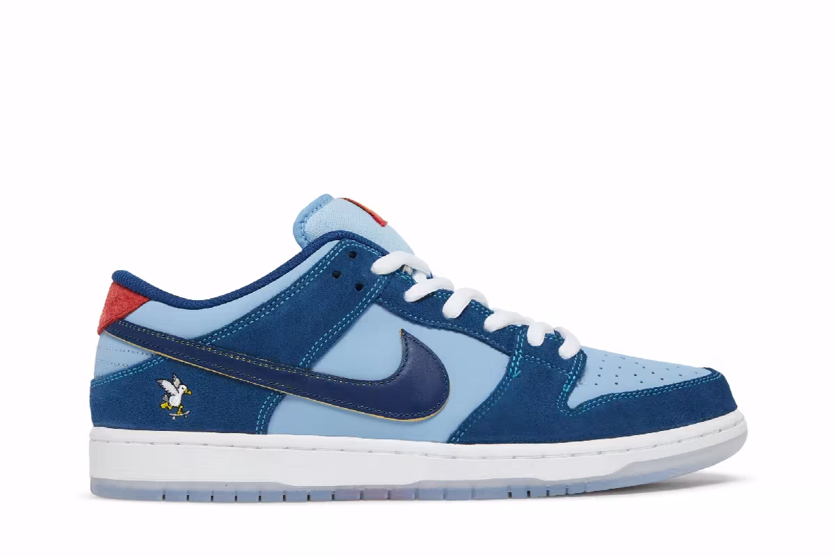 Why So Sad? x Nike Dunk Low SB The Predatory Bird, view 2