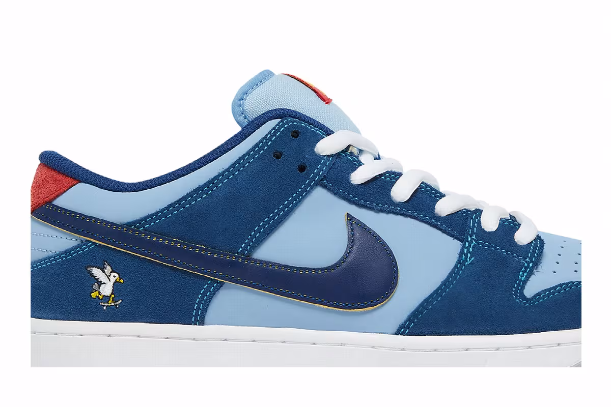 Why So Sad? x Nike Dunk Low SB The Predatory Bird, view 3