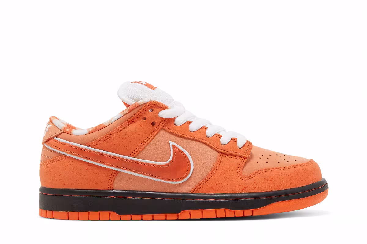Concepts x Nike Dunk Low SB Orange Lobster, view 2
