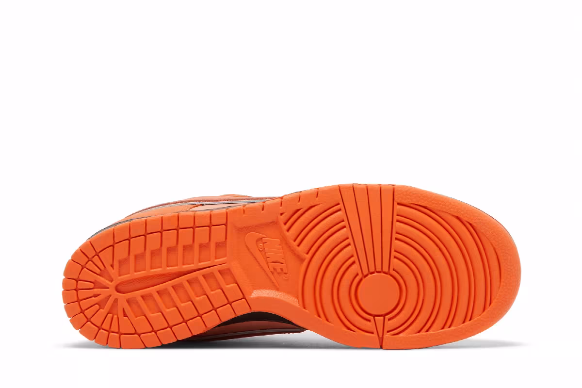 Concepts x Nike Dunk Low SB Orange Lobster, view 5