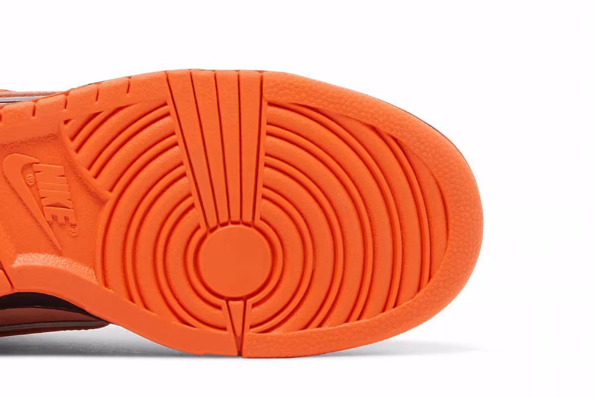 Concepts x Nike Dunk Low SB Orange Lobster, view 6