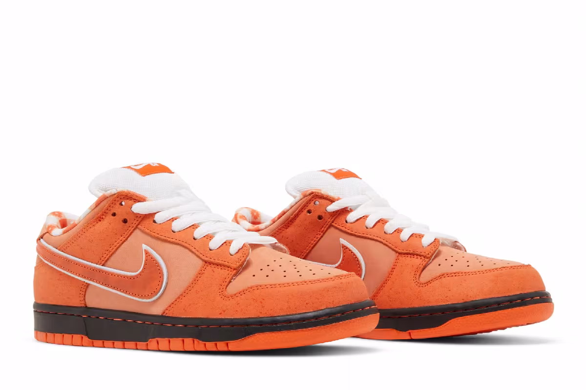 Concepts x Nike Dunk Low SB Orange Lobster, view 9