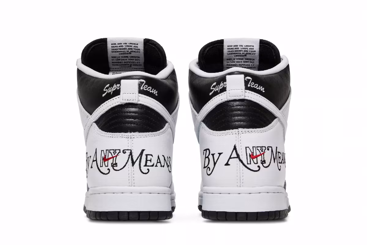 Supreme x Nike Dunk High SB By Any Means - Stormtrooper, view 7
