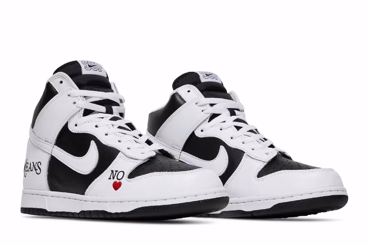 Supreme x Nike Dunk High SB By Any Means - Stormtrooper, view 9