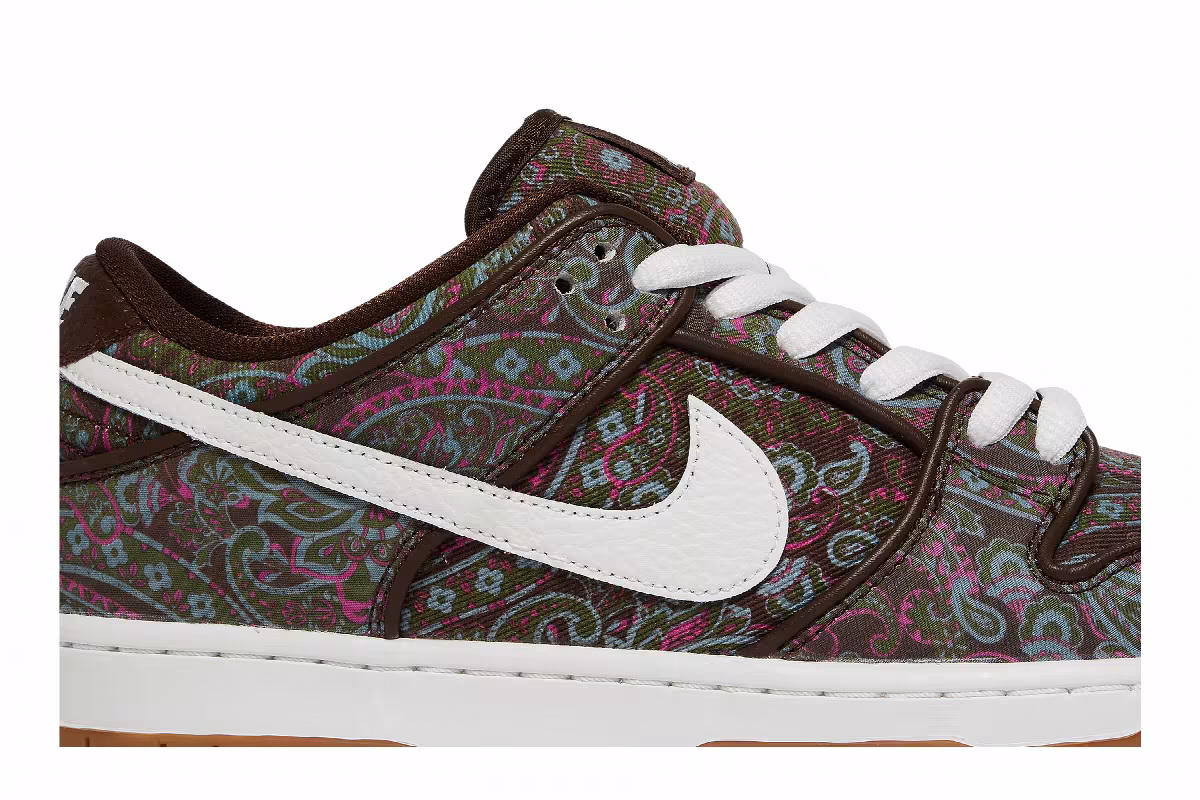 Nike Dunk Low Pro Premium SB Paisley, view 3