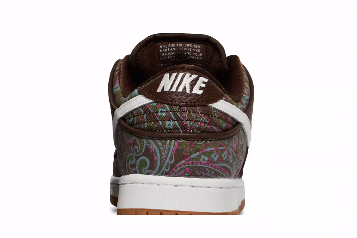 Nike Dunk Low Pro Premium SB Paisley, view 8