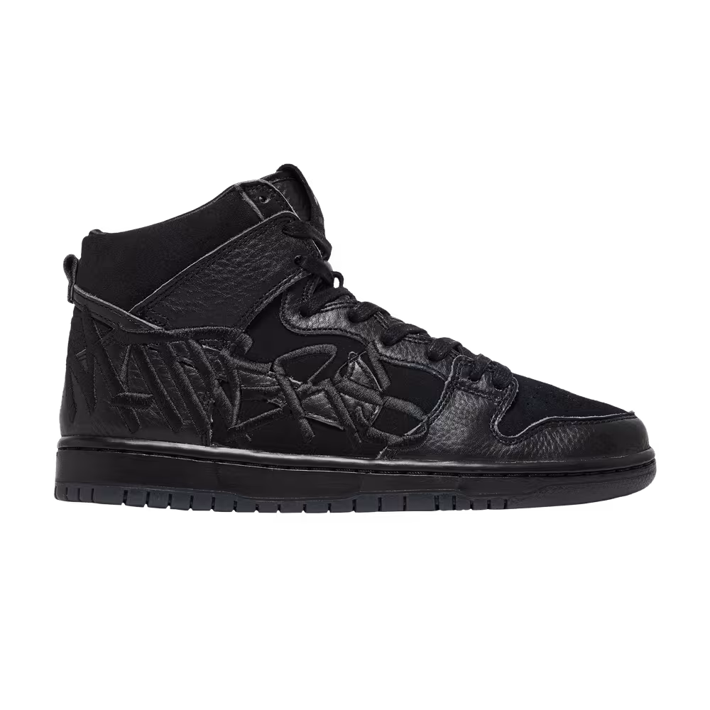 FAUST x Nike Dunk High SB The Devil is in The Details