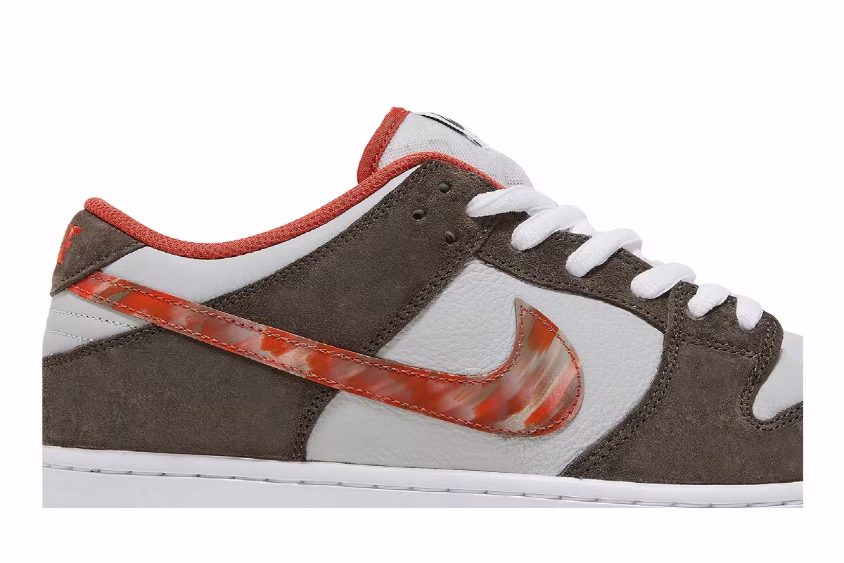 Crushed D.C. x Nike Dunk Low SB Golden Hour, view 3