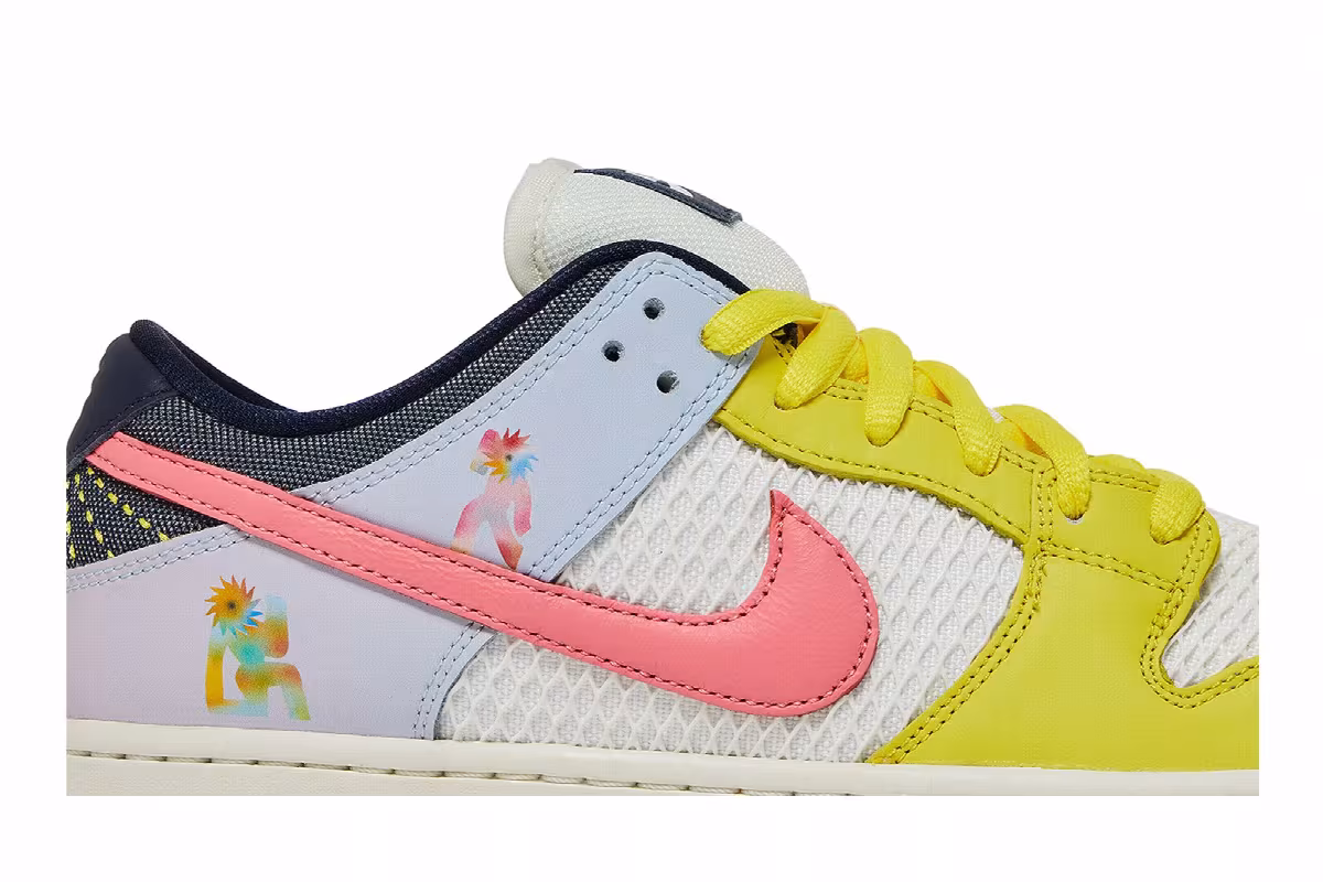 Xavier Schipani x Nike Dunk Low SB Be True - Trans Joy, view 3