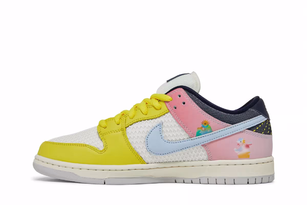 Xavier Schipani x Nike Dunk Low SB Be True - Trans Joy, view 4