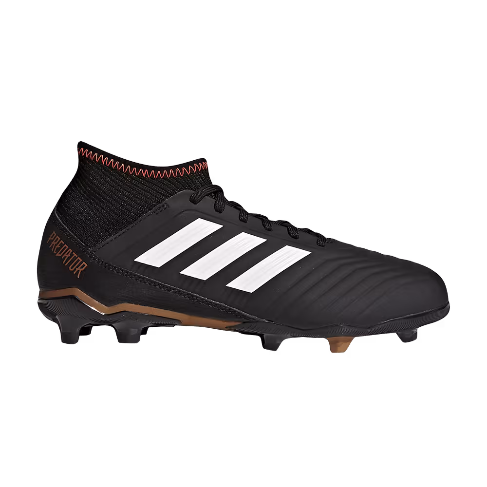 Adidas Predator 18.3 Firm Ground J Core Black