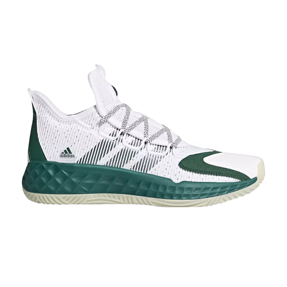 adidas Pro Boost Low White Dark Green