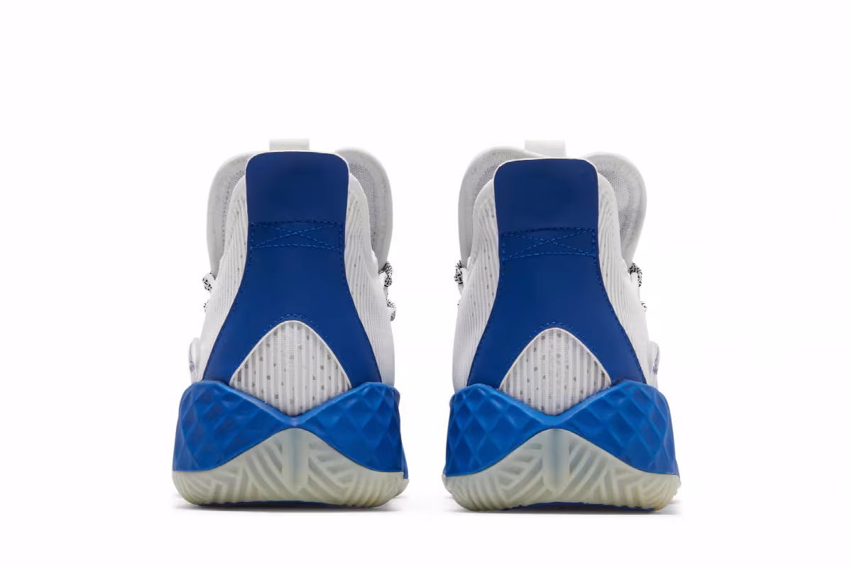 Adidas Pro Boost Low White Royal Blue, view 7
