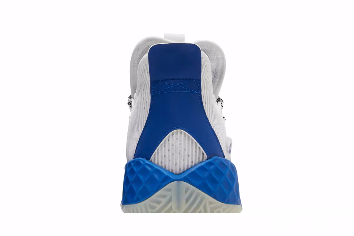 Adidas Pro Boost Low White Royal Blue, view 8