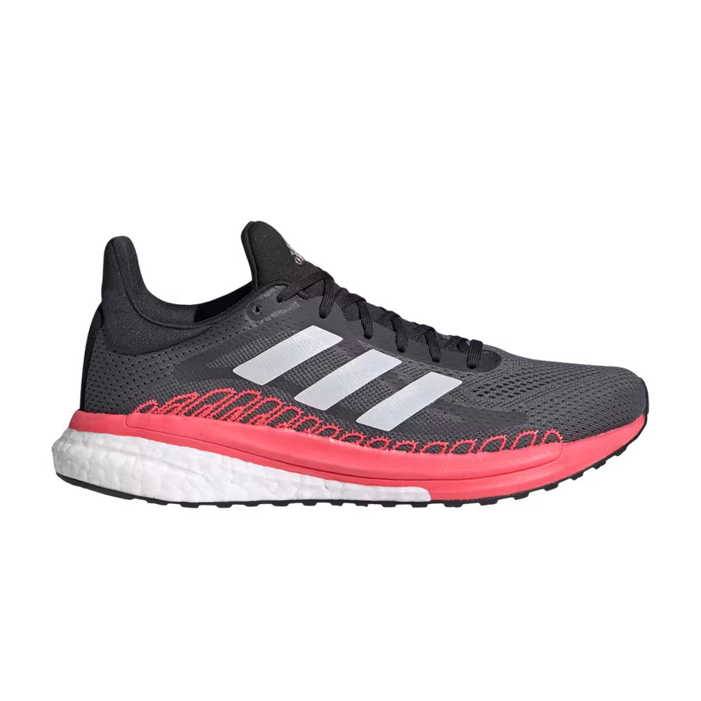 Adidas Women's Solar Glide 3 ST Grey Signal Pink