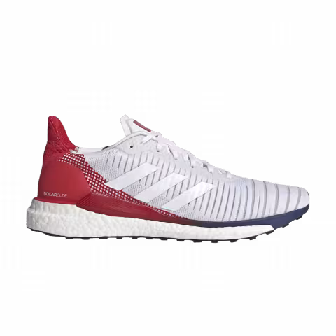 Adidas Solar Glide 19 'White Scarlet' Sample
