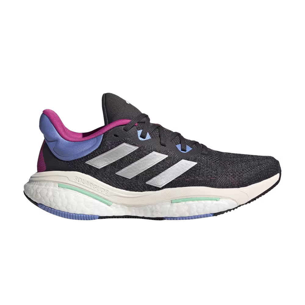 Adidas Women's SolarGlide 6 Carbon Blue Fusion