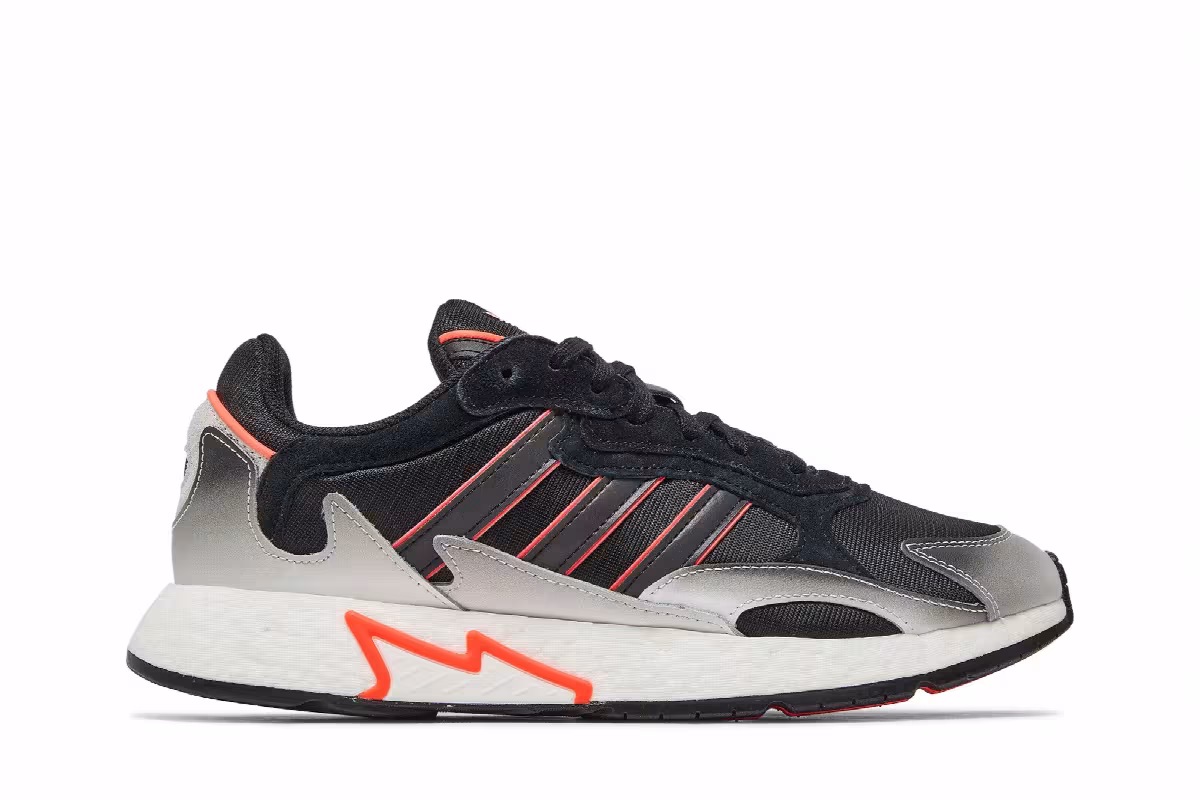 adidas Tresc Run Core Black Solar Red, view 2