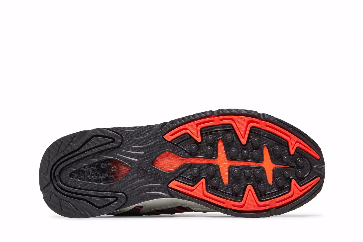 adidas Tresc Run Core Black Solar Red, view 5