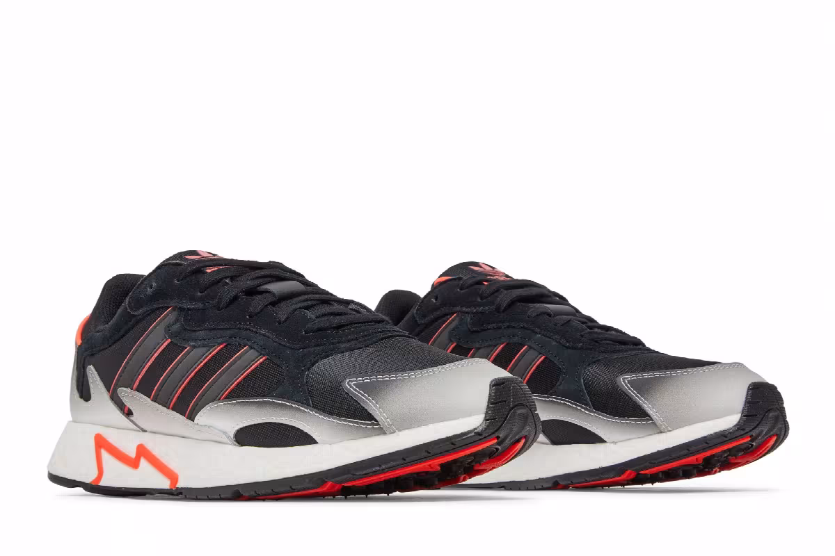 adidas Tresc Run Core Black Solar Red, view 9