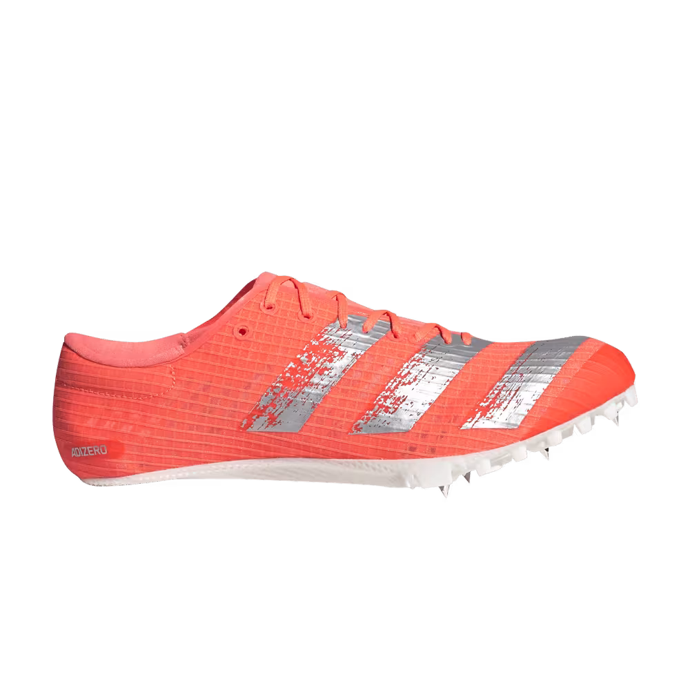 Adidas Adizero Finesse Spikes Signal Coral Silver Metallic