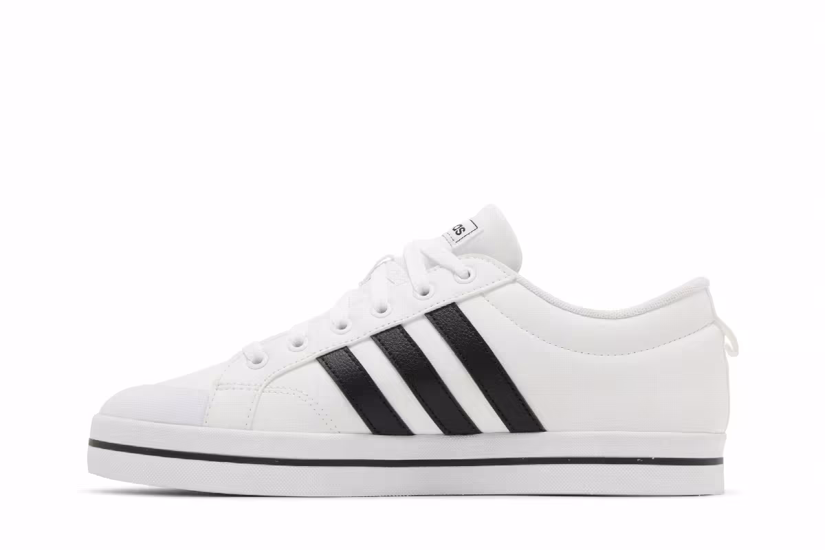 adidas Bravada White Black, view 4