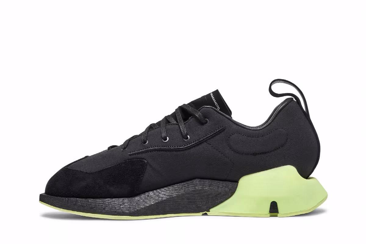 Adidas Y-3 Orisan Black Frozen Yellow, view 4