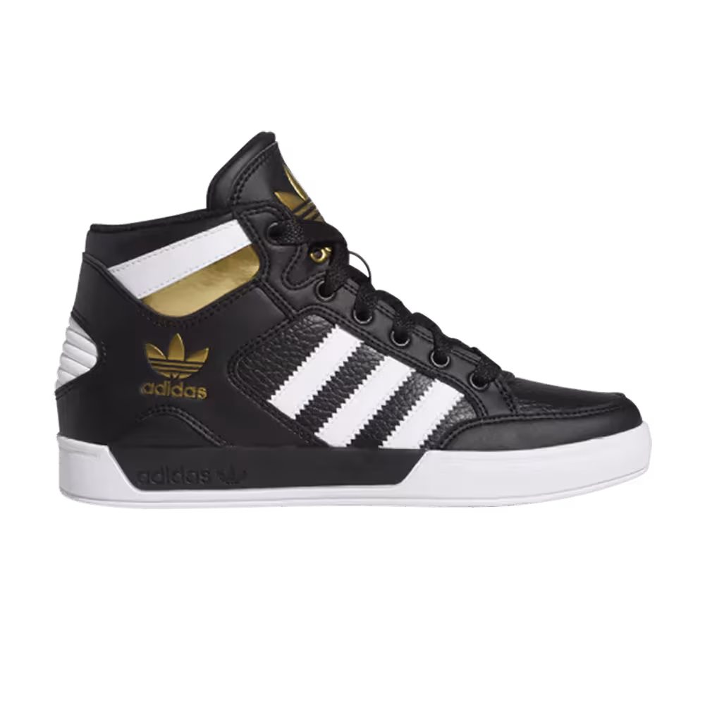 Adidas Hard Court High J Black Gold