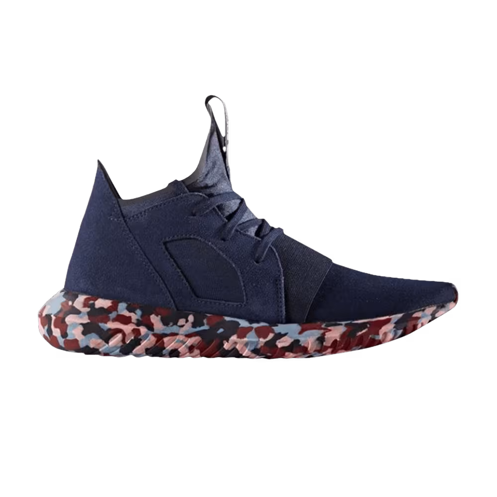 Adidas Women's Tubular Defiant Red Camo Sole
