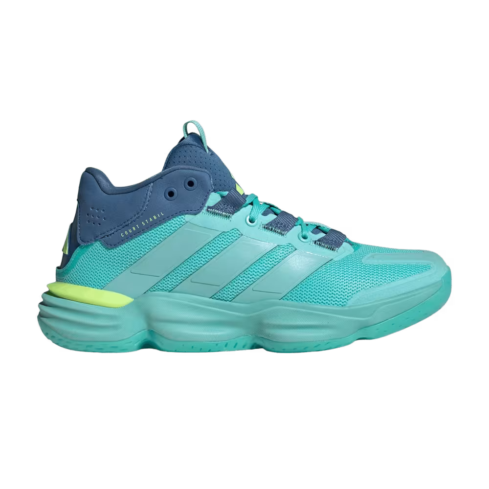 adidas Women's Court Stabil Flash Aqua