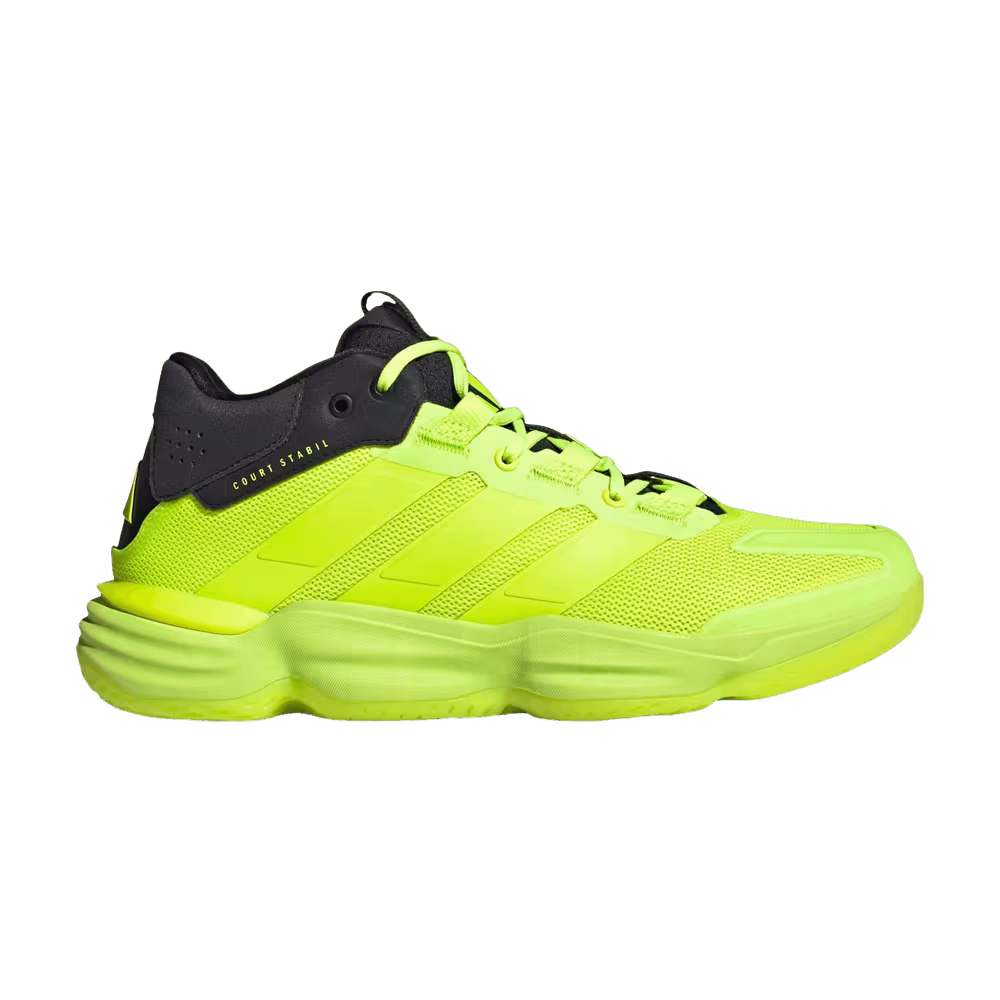 Adidas Court Stabil Indoor Lucid Lemon Black