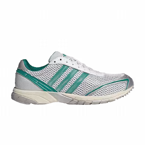 adidas Wmns Adizero Adios OG 'Silver Metallic Core Black Power Green'