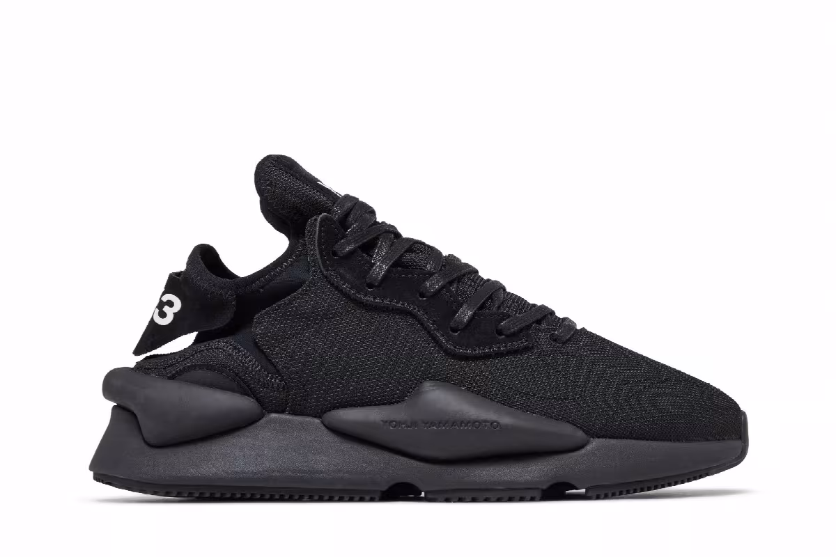 adidas Y-3 Kaiwa Core Black, view 2