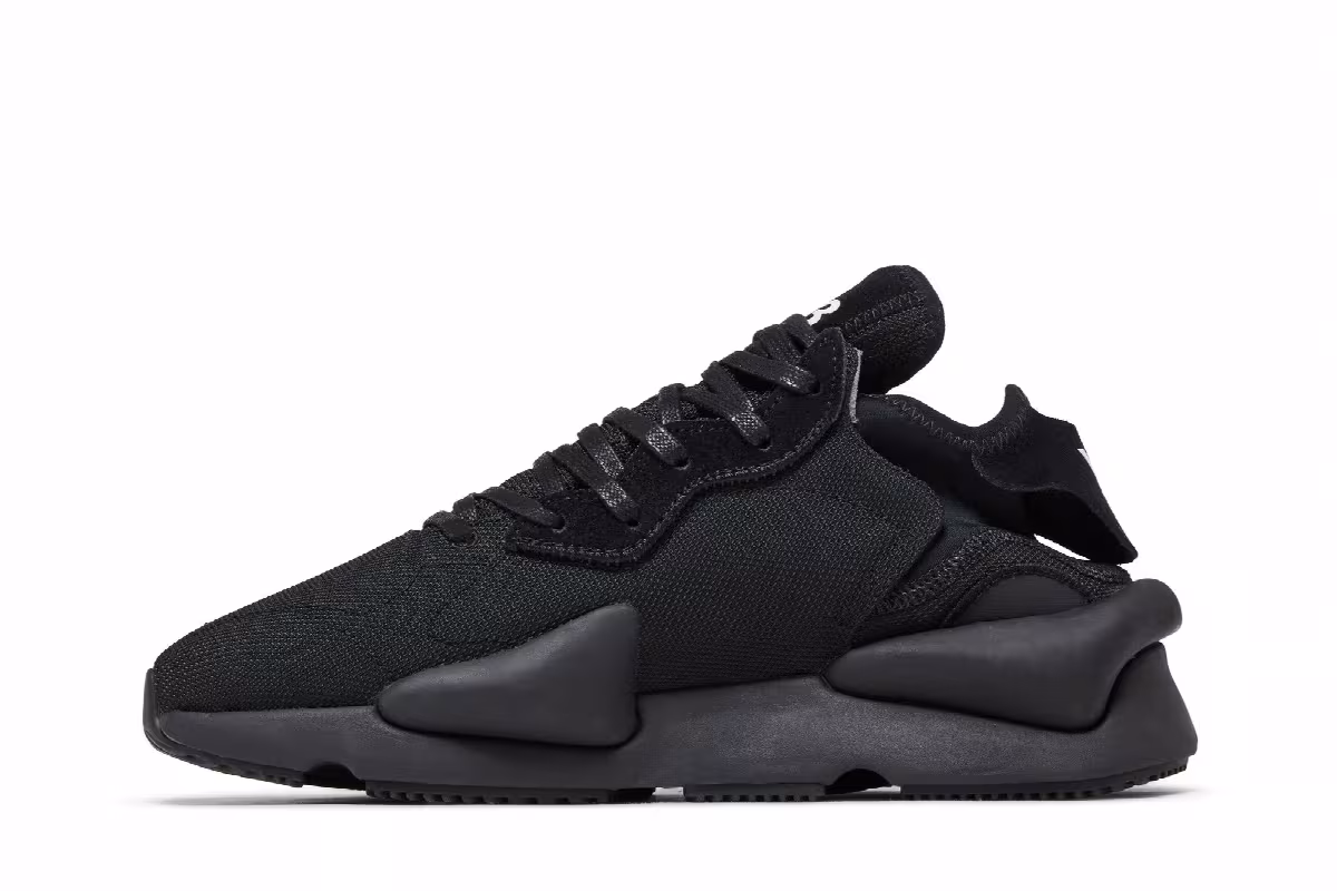 adidas Y-3 Kaiwa Core Black, view 4