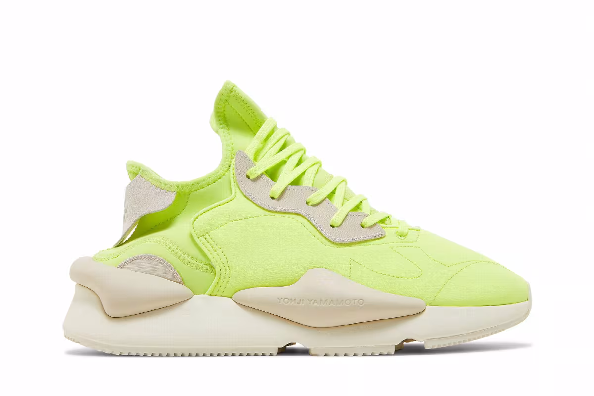 adidas Y-3 Kaiwa Semi Frozen Yellow, view 2