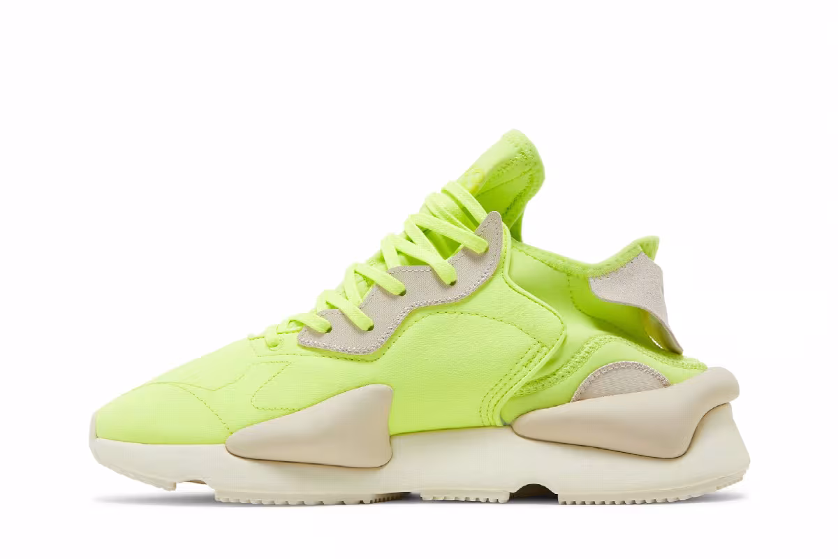 adidas Y-3 Kaiwa Semi Frozen Yellow, view 4