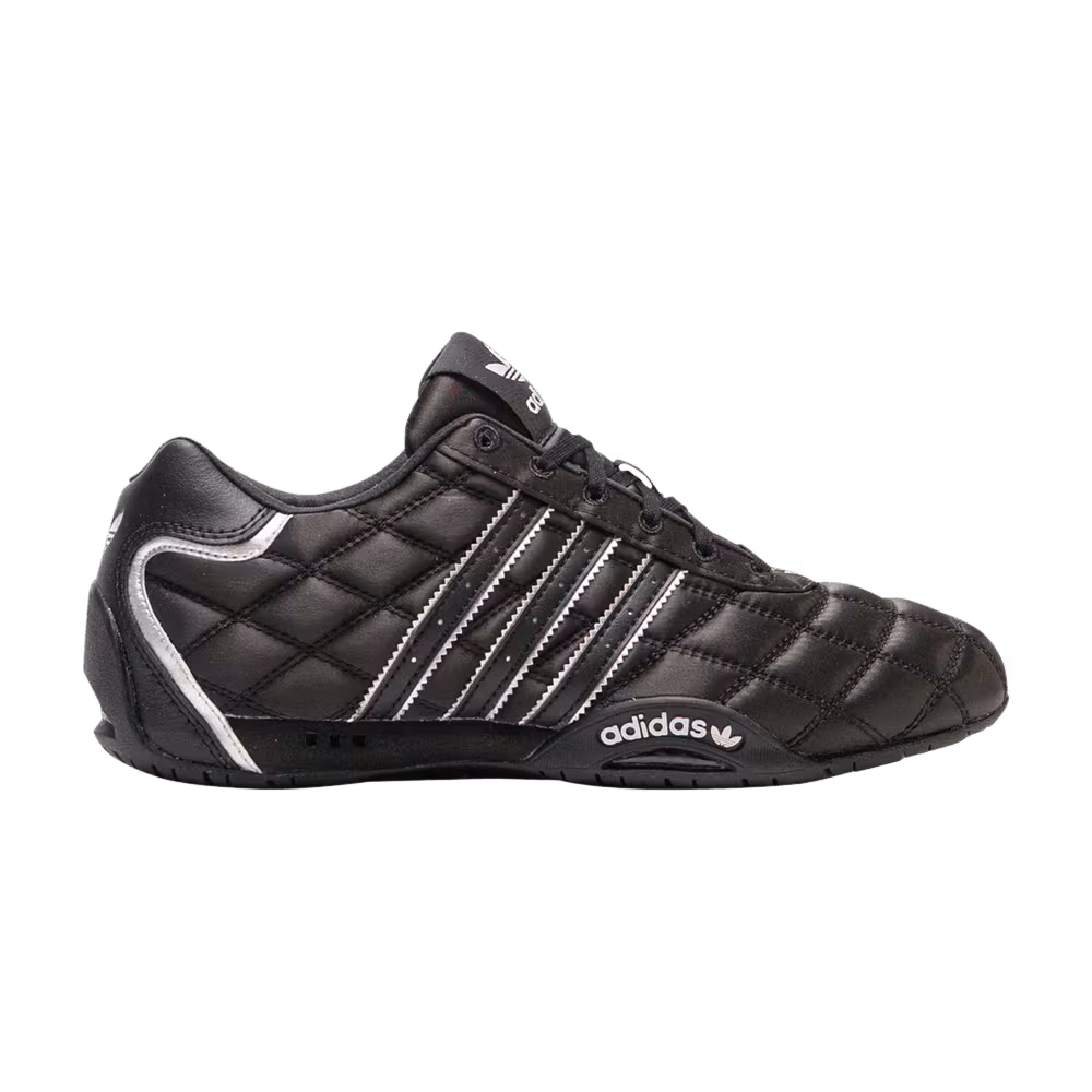 adidas Women's Adiracer Lo Core Black Silver Metallic