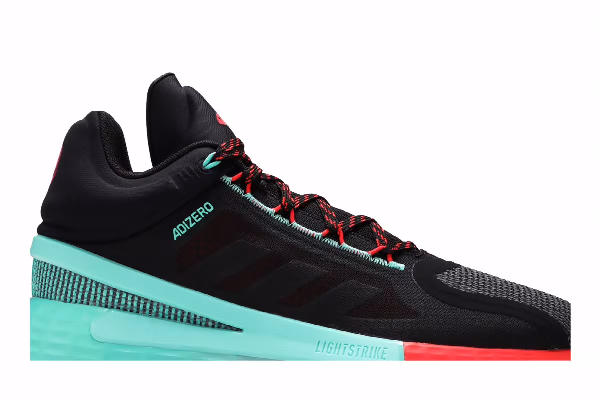 Adidas D Rose 11 Avatar Pack - Black Bright Red, view 3