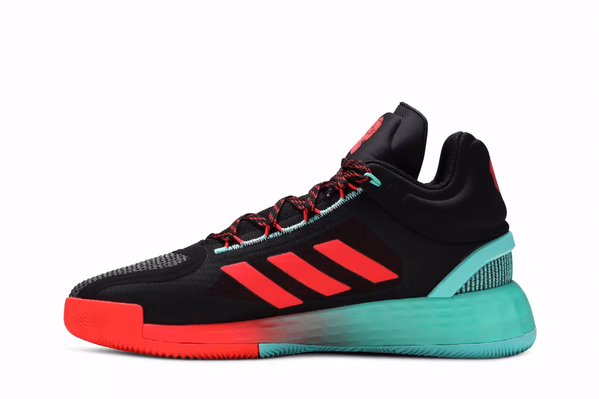 Adidas D Rose 11 Avatar Pack - Black Bright Red, view 4