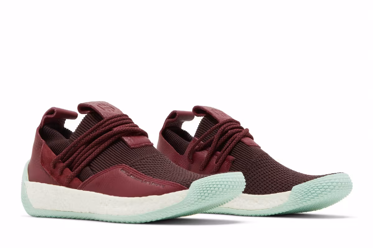 adidas Harden Vol 2. LS Maroon Mint, view 9