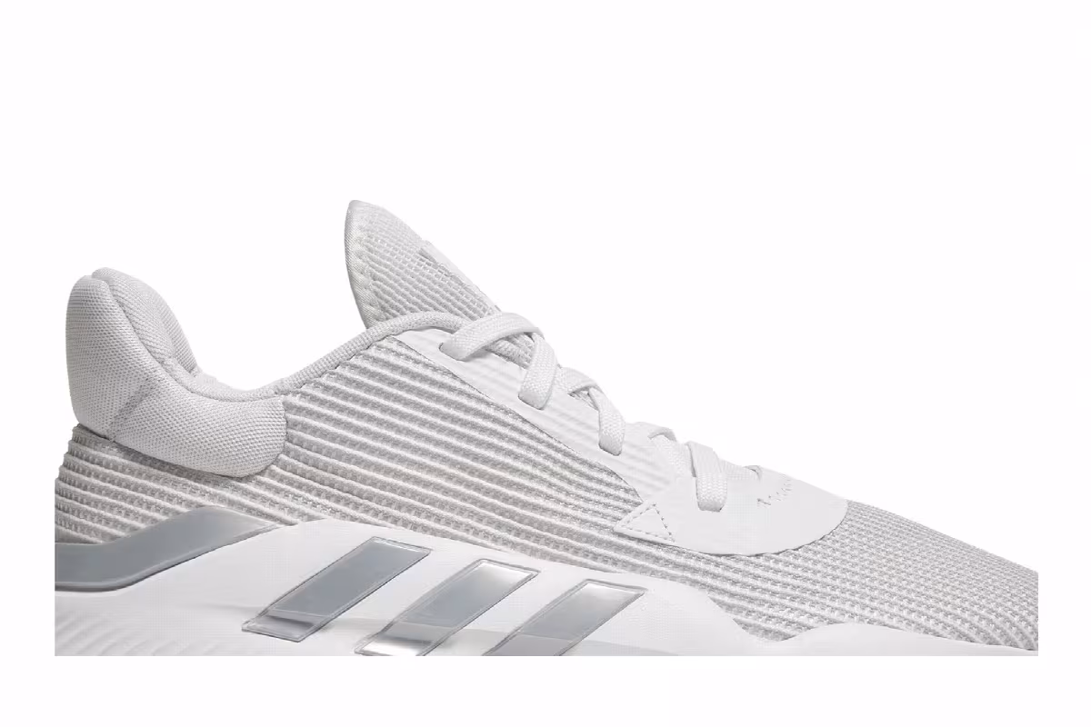 Adidas Pro Bounce 2019 Low White Grey, view 3