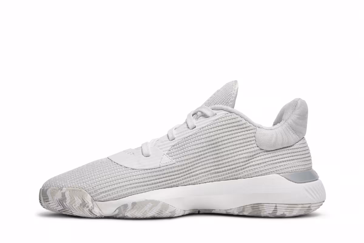 Adidas Pro Bounce 2019 Low White Grey, view 4