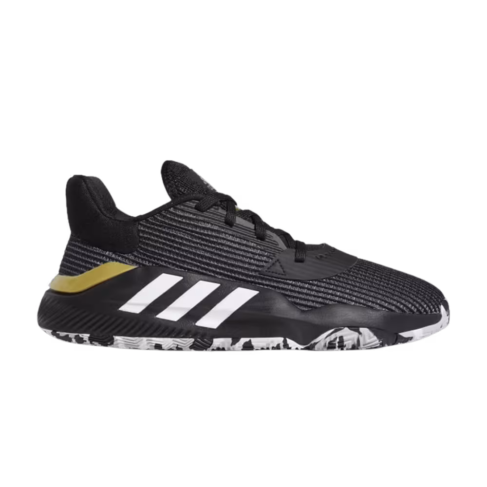 Adidas Pro Bounce 2019 Low Black Gold Metallic